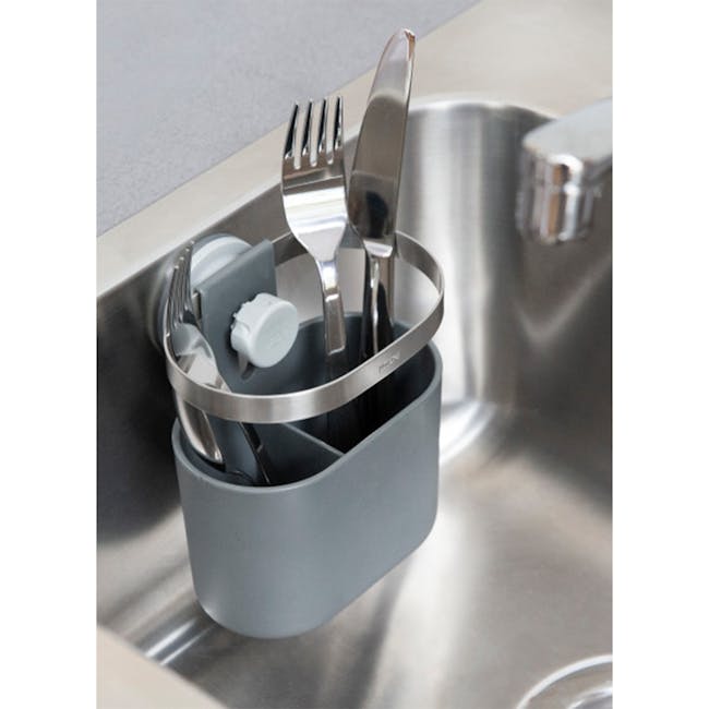 Holster Sure-lock Utensils Caddy - Charcoal - 1