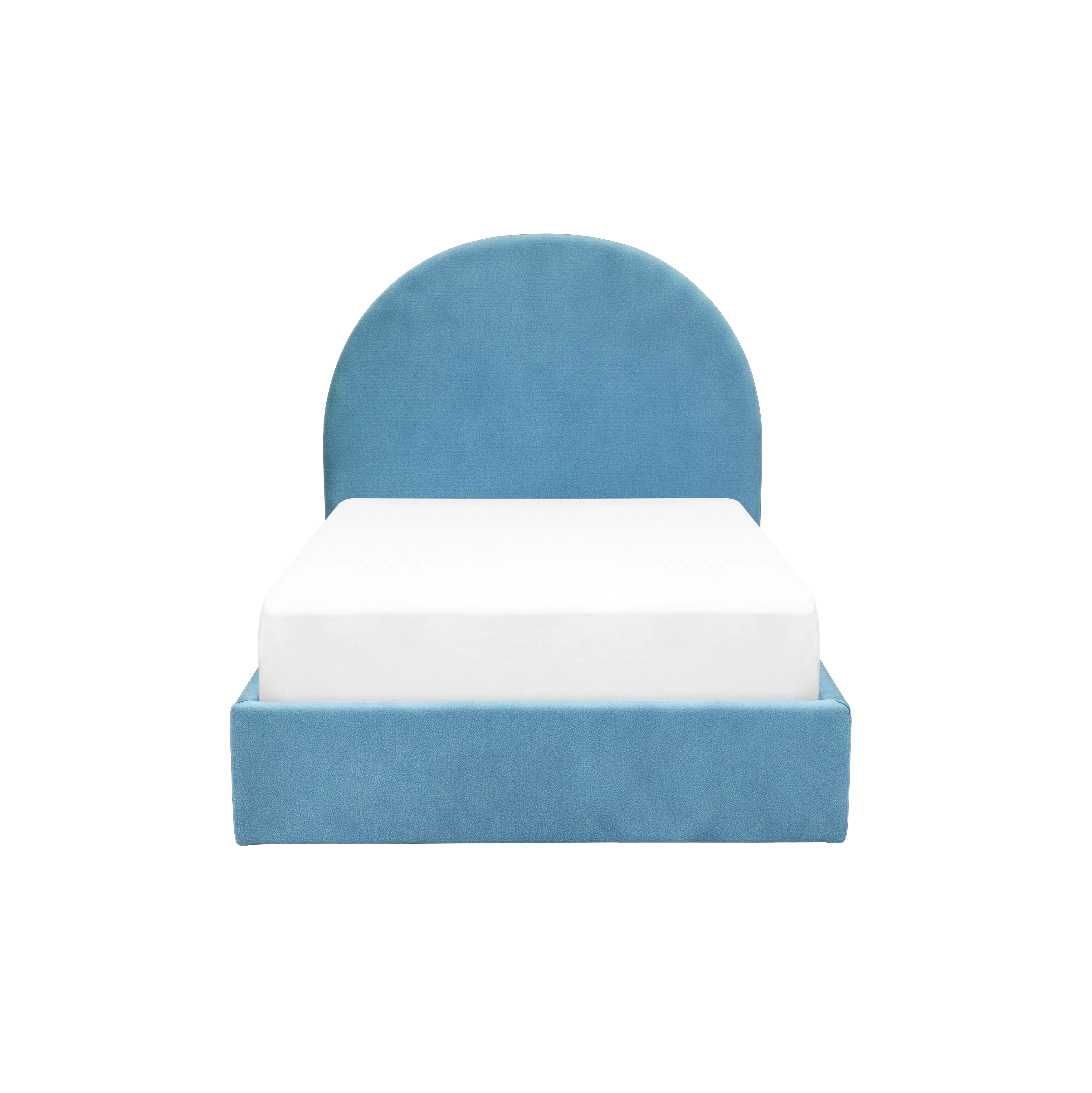 Aspen Single Storage Bed - Blue