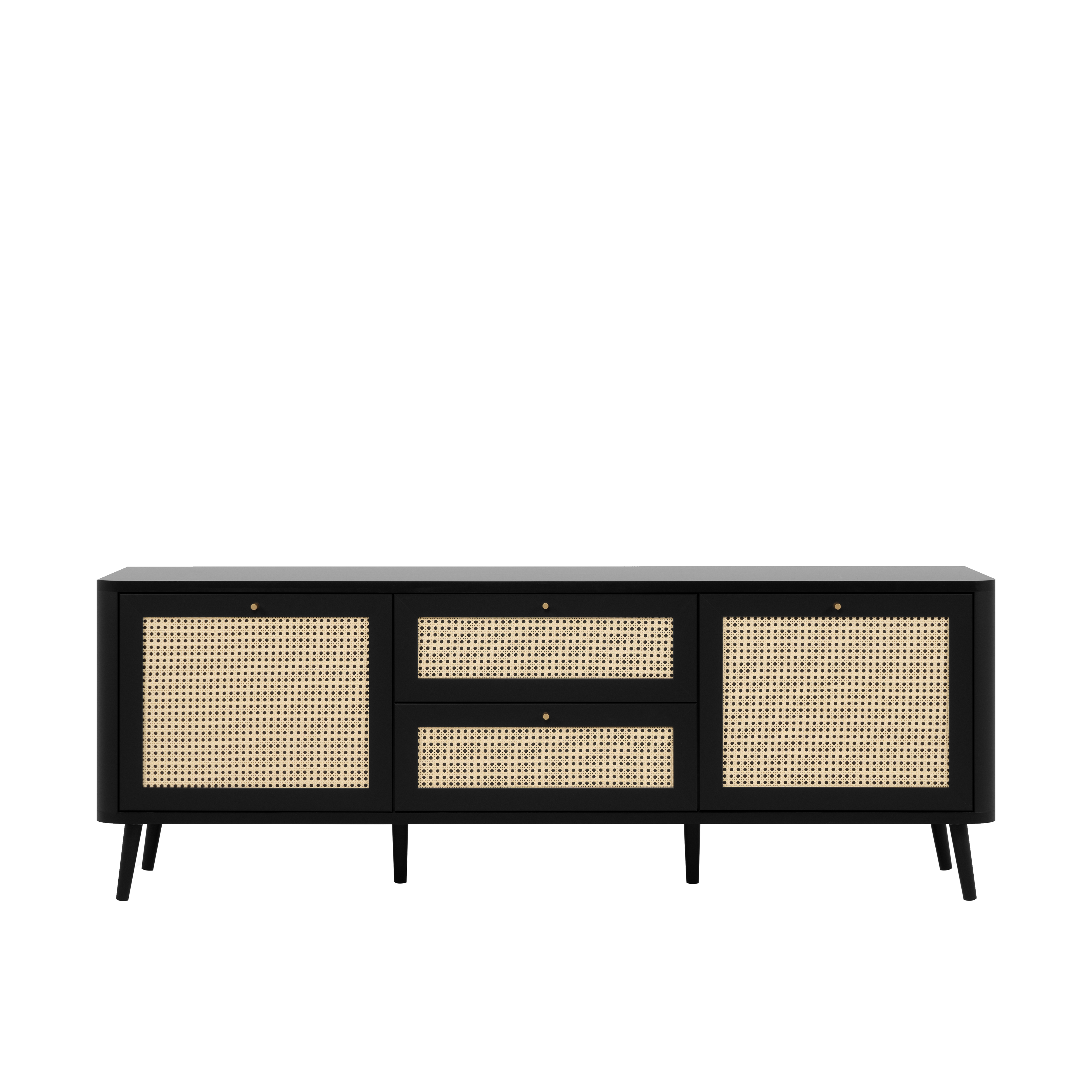 Caine TV Console 1.8m - Black