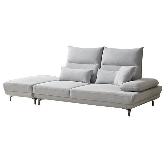 Cornell 3 Seater Adjustable Sofa - Grey (Pet Friendly) - 25