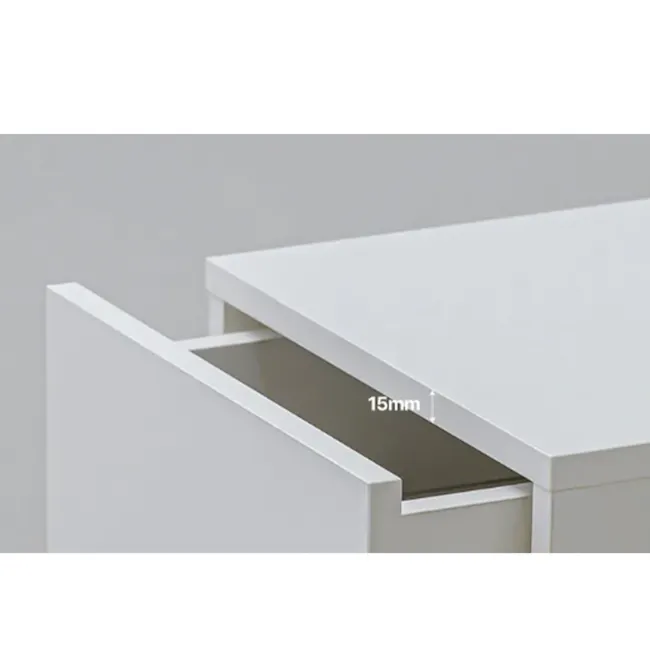 Plandy Drawer Pedestal Side Table - 12