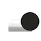 ESSENTIALS Single Box Bed - Coal (Faux Leather)