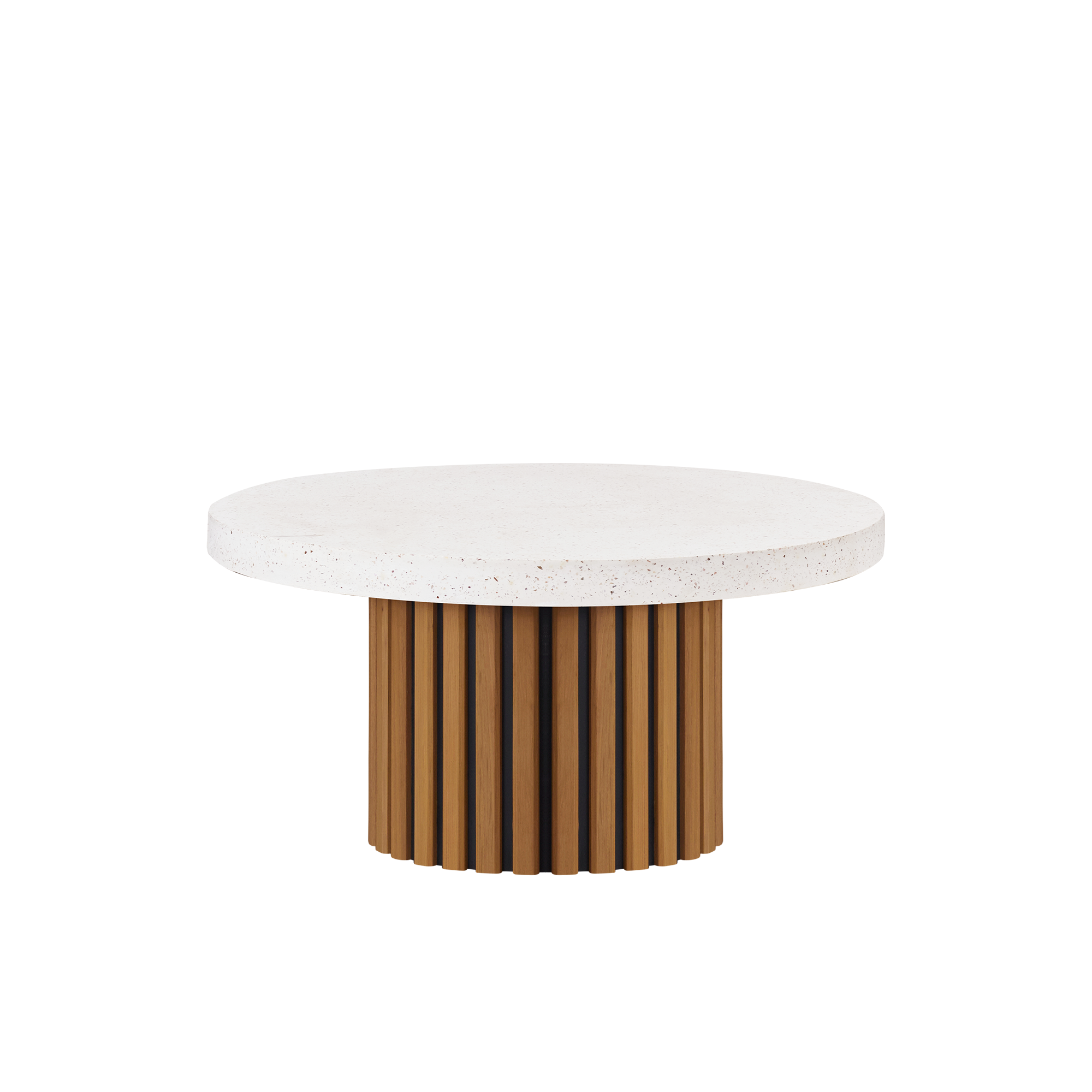 Ellie Round Terrazzo Coffee Table
