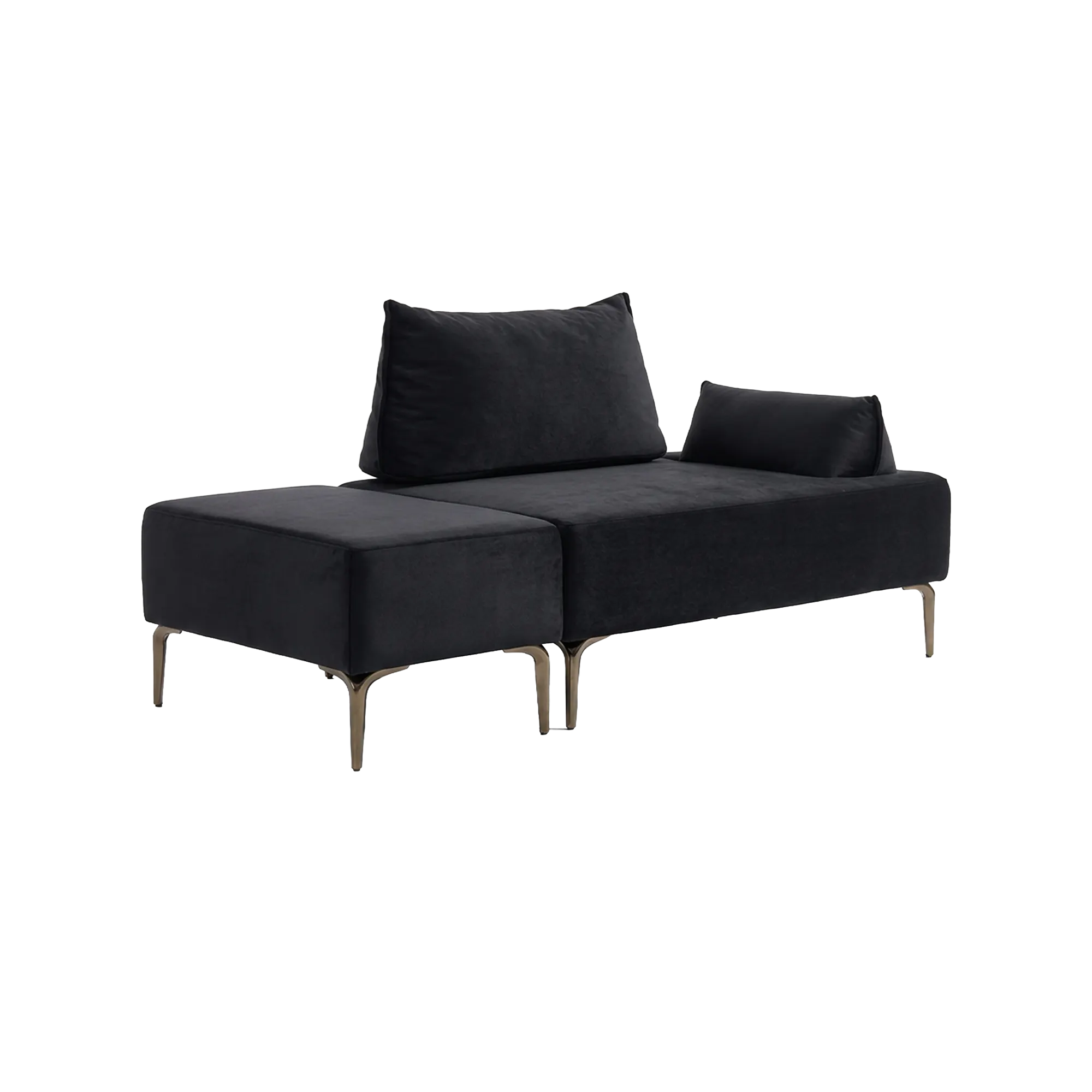 Blanco 2 Seater Day Bed - Black (Pet Friendly)