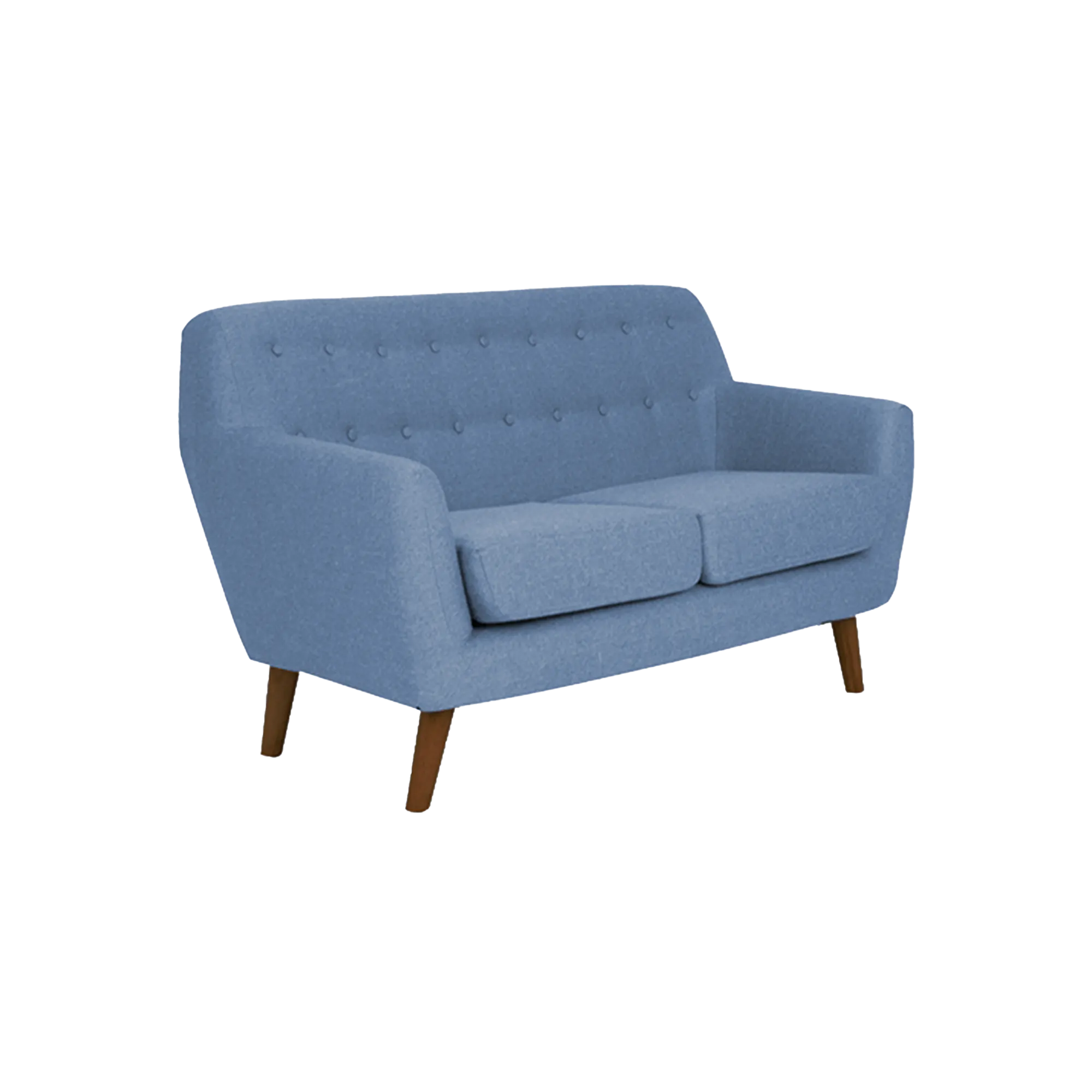 Emma 2 Seater Sofa - Iris Blue - 9