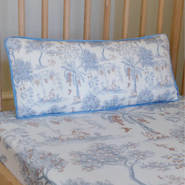 House of Holly Luxe Cloud Pillow - Fruit Toile Blueberry (3 sizes) - 6