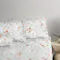 Robinsons Cool Bamboo Printed Fitted Sheet Set - Clementine Garden (4 Sizes)