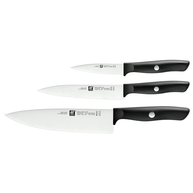 Zwilling Life 3 pc Knife Set - Chef, Slicing & Paring Knife - 0