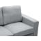 Hank 3 Seater Sofa - Pigeon Grey - 5