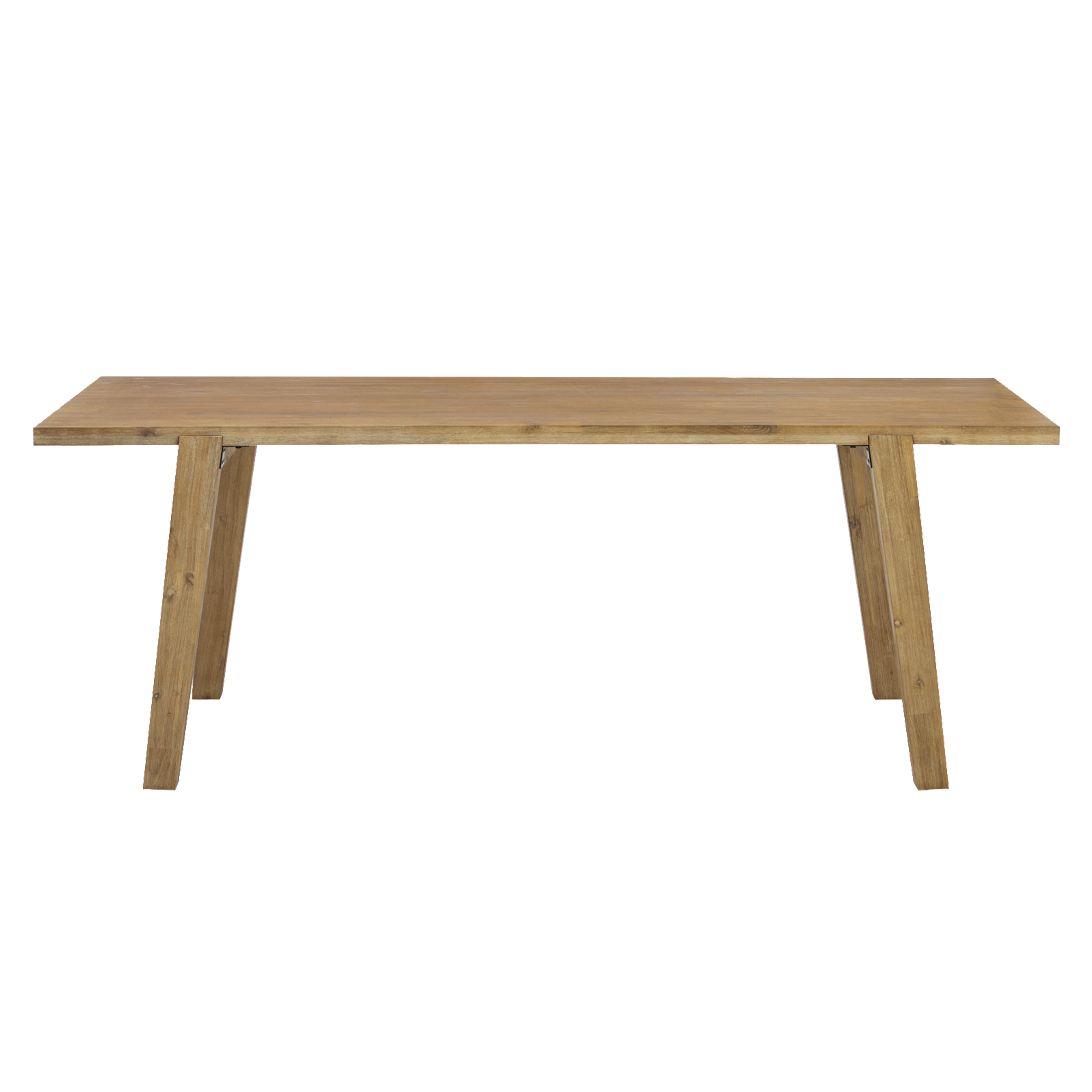 Silas Dining Table 2 1m With 1 Silas Bench 1 7m And 2 Aiden Dining Chairs In Sandstone