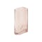 Flor Retro Ribbed Vase 20 cm - Dusty Pink