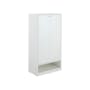 Penny Tall Shoe Cabinet - White - 16