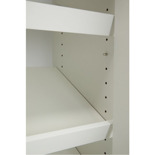 Penny Tall Shoe Cabinet - White - 5