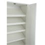 Penny Tall Shoe Cabinet - White - 7
