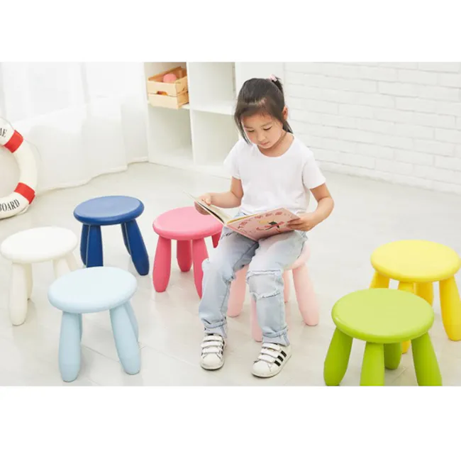 Juno Kids Stool - Blue - 3