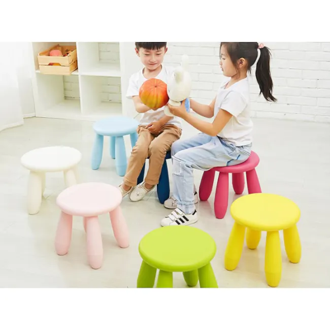 Juno Kids Stool - Blue - 4