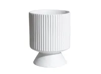 Nicki Ceramic Pot - White
