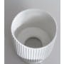 Nicki Ceramic Pot - White - 4