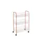 Metaltex Lugano 3 Tier Rolling Cart - Copper