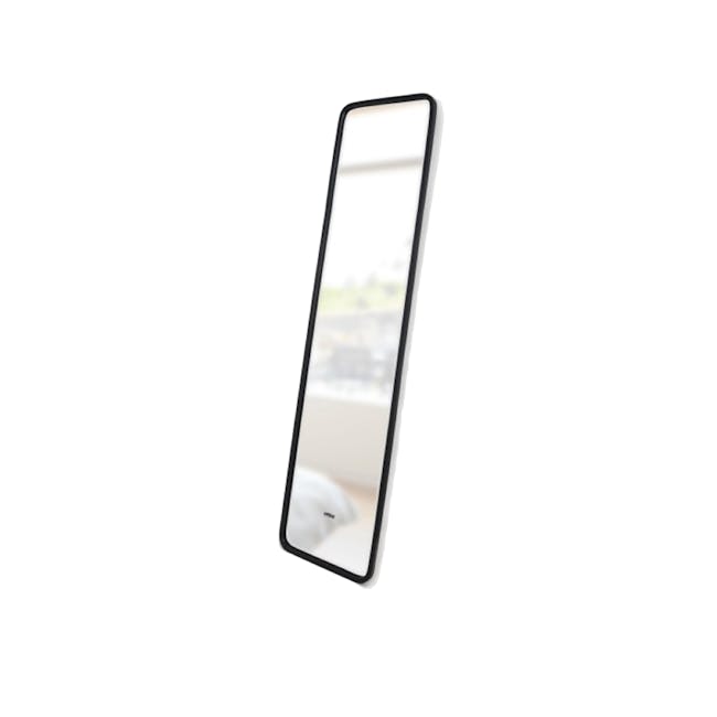 Hub Leaning Mirror 37 x 157 cm - Black - 3