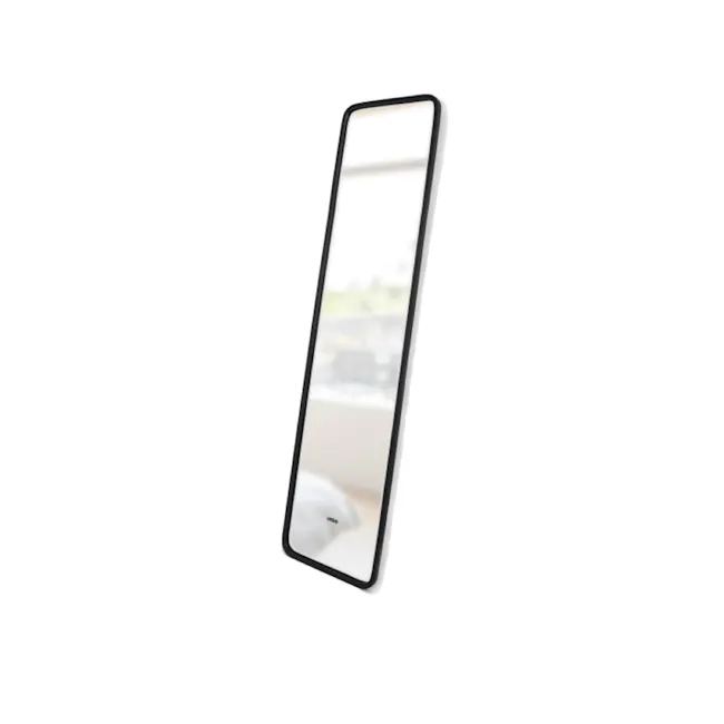 Hub Leaning Mirror 37 x 157 cm - Black - 4