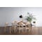 Hayton Dining Table 1.8m with 4 Tacy Dining Chairs in Natural - 1