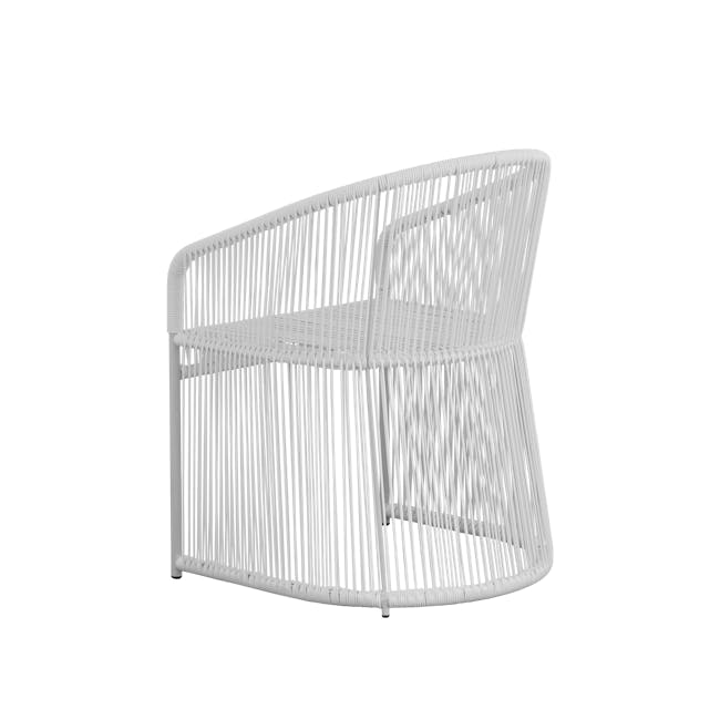 Laureen Outdoor Chair - White - 5