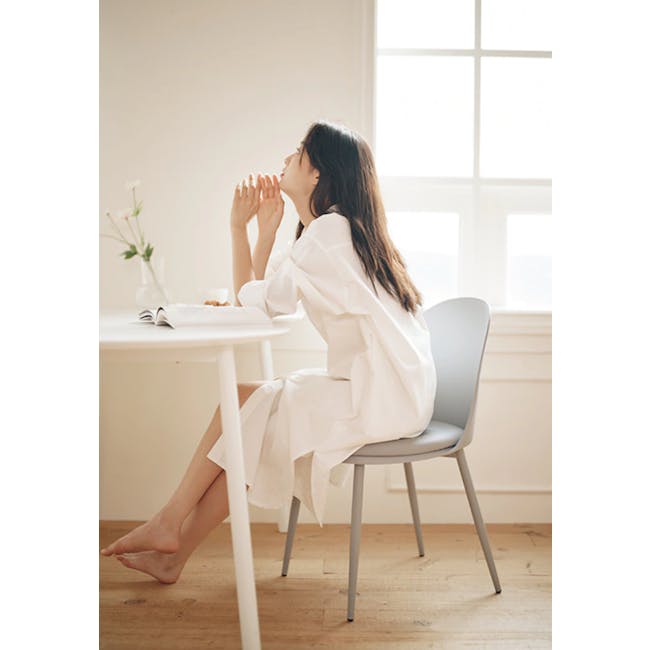 Lisa Dining Chair - Grey - 1