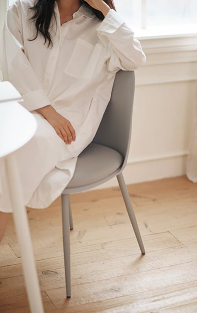 Lisa Dining Chair - Grey - 2