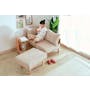 Nara 3 Seater Sofa - Beige - 2