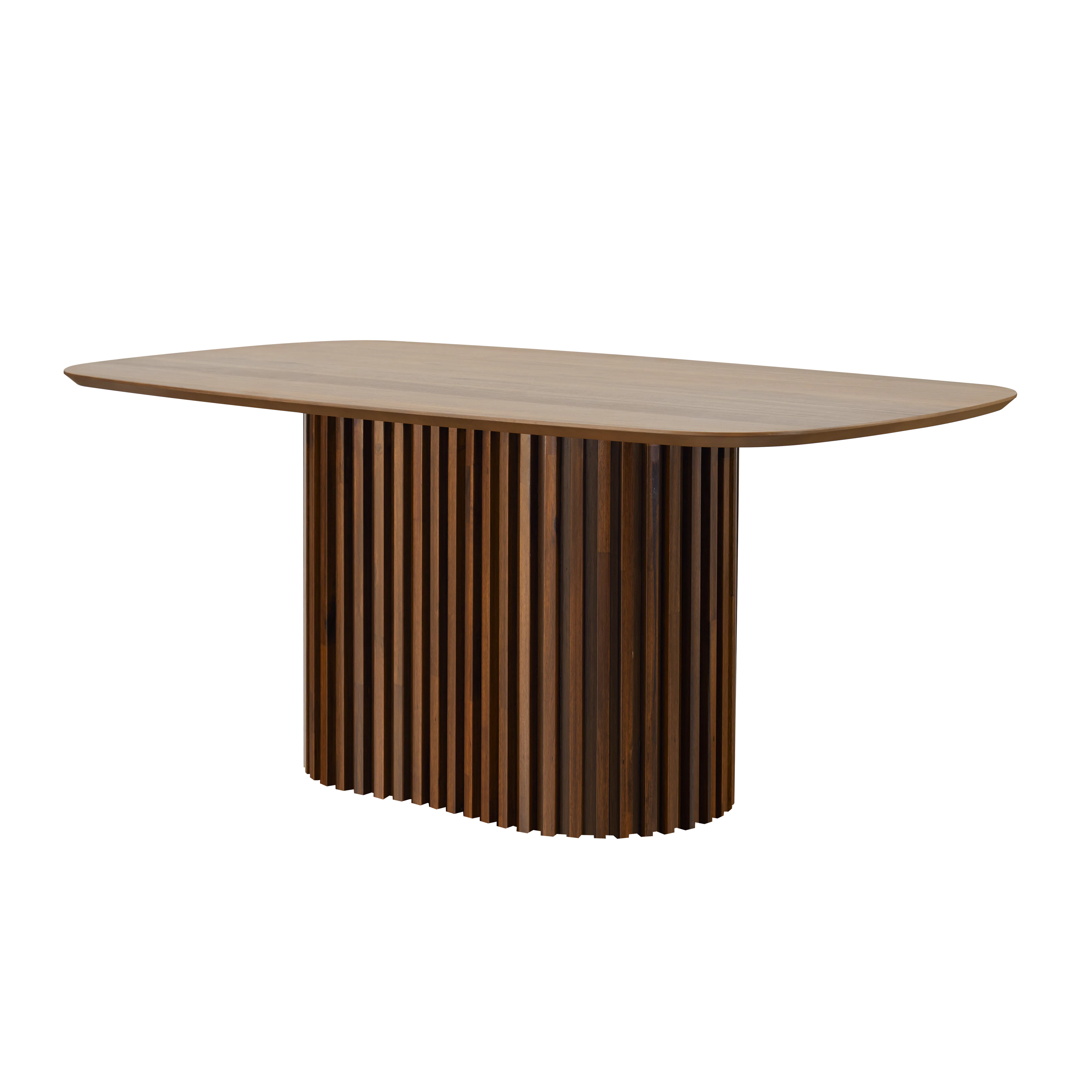 (As-is) Bolton Dining Table 1.8m - Walnut - 1 - 10