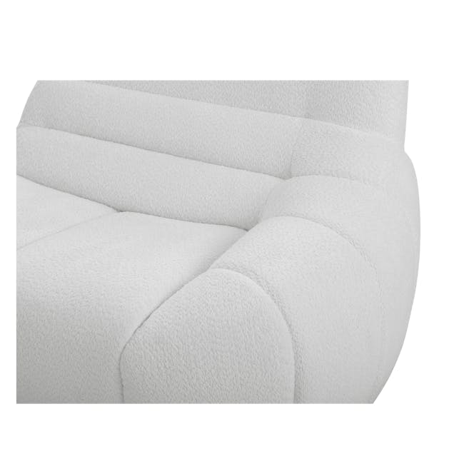 Tara 3 Seater Extended Sofa - Grey - 1