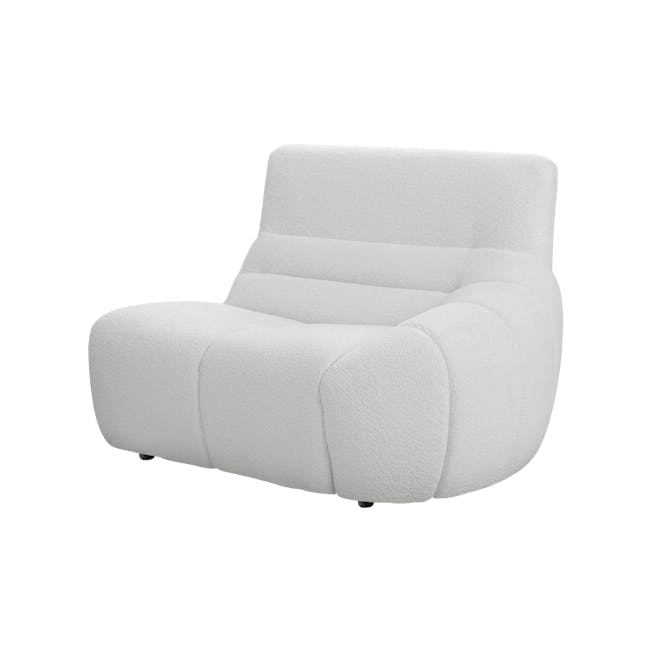 Tara 3 Seater Extended Sofa - Grey - 3