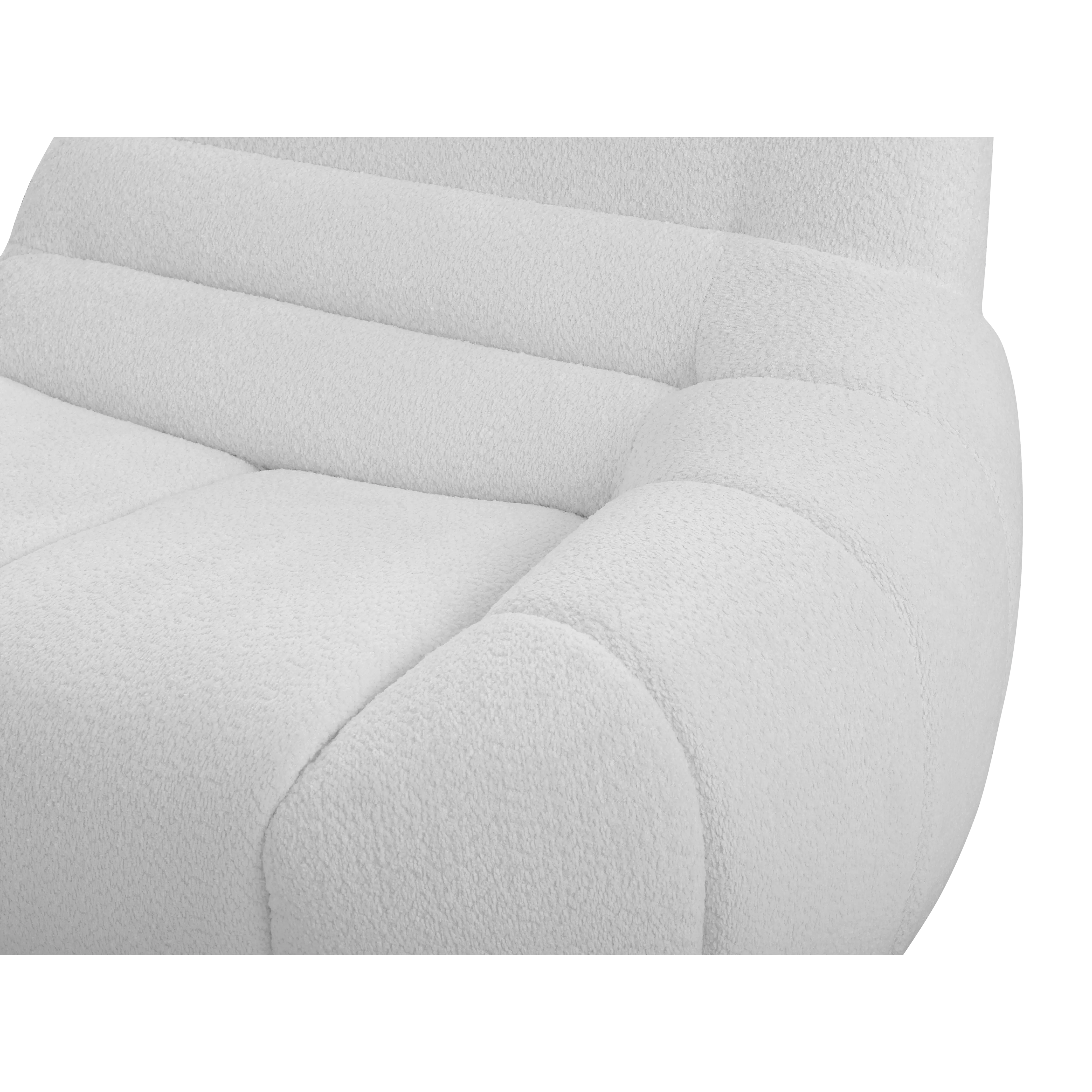 Tara 3 Seater Extended Sofa - Grey - 7