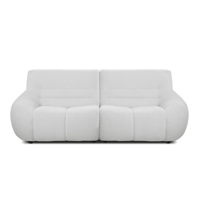 Tara 4 Seater Extended Sofa - Grey - 12