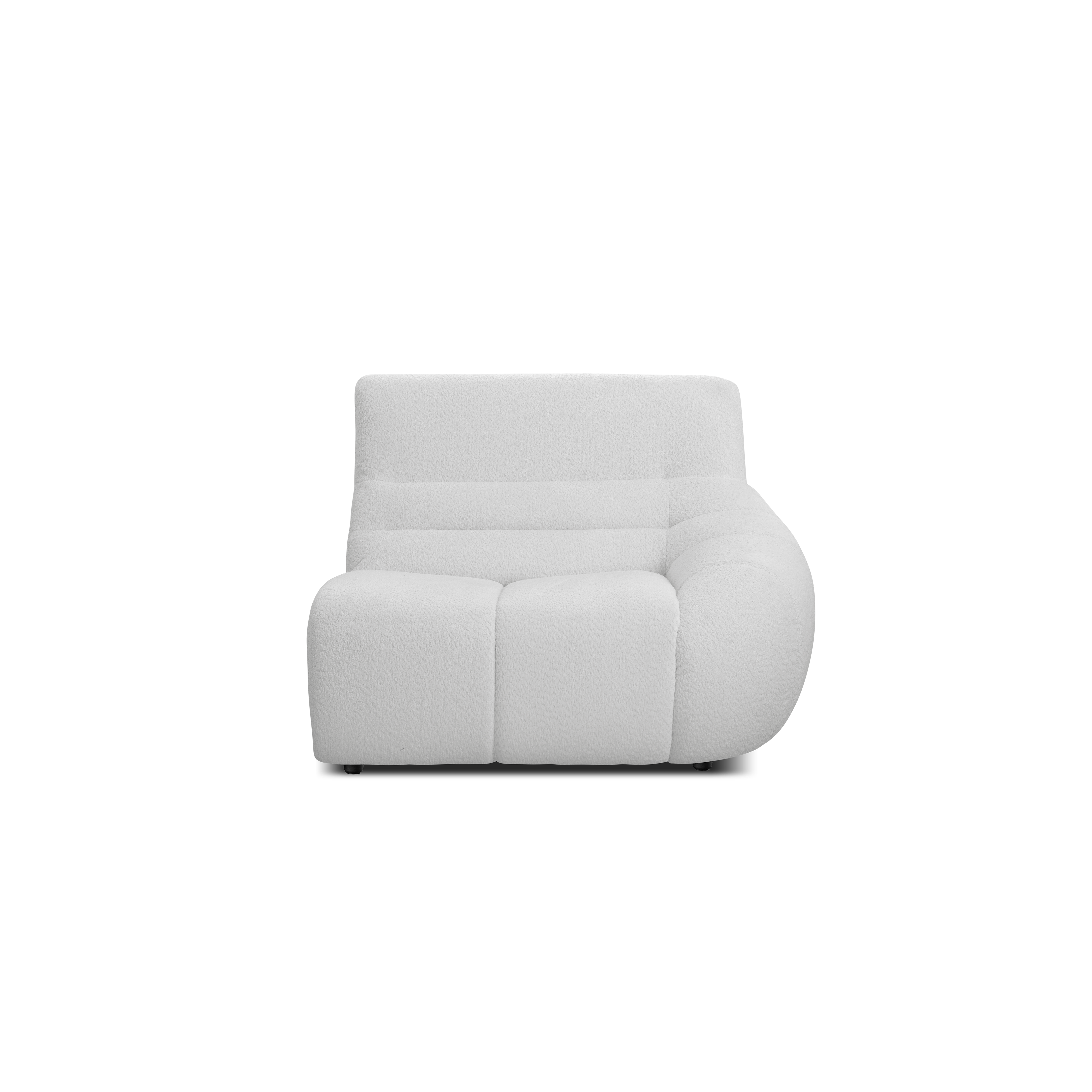 Tara Right Arm Sofa Unit - Grey