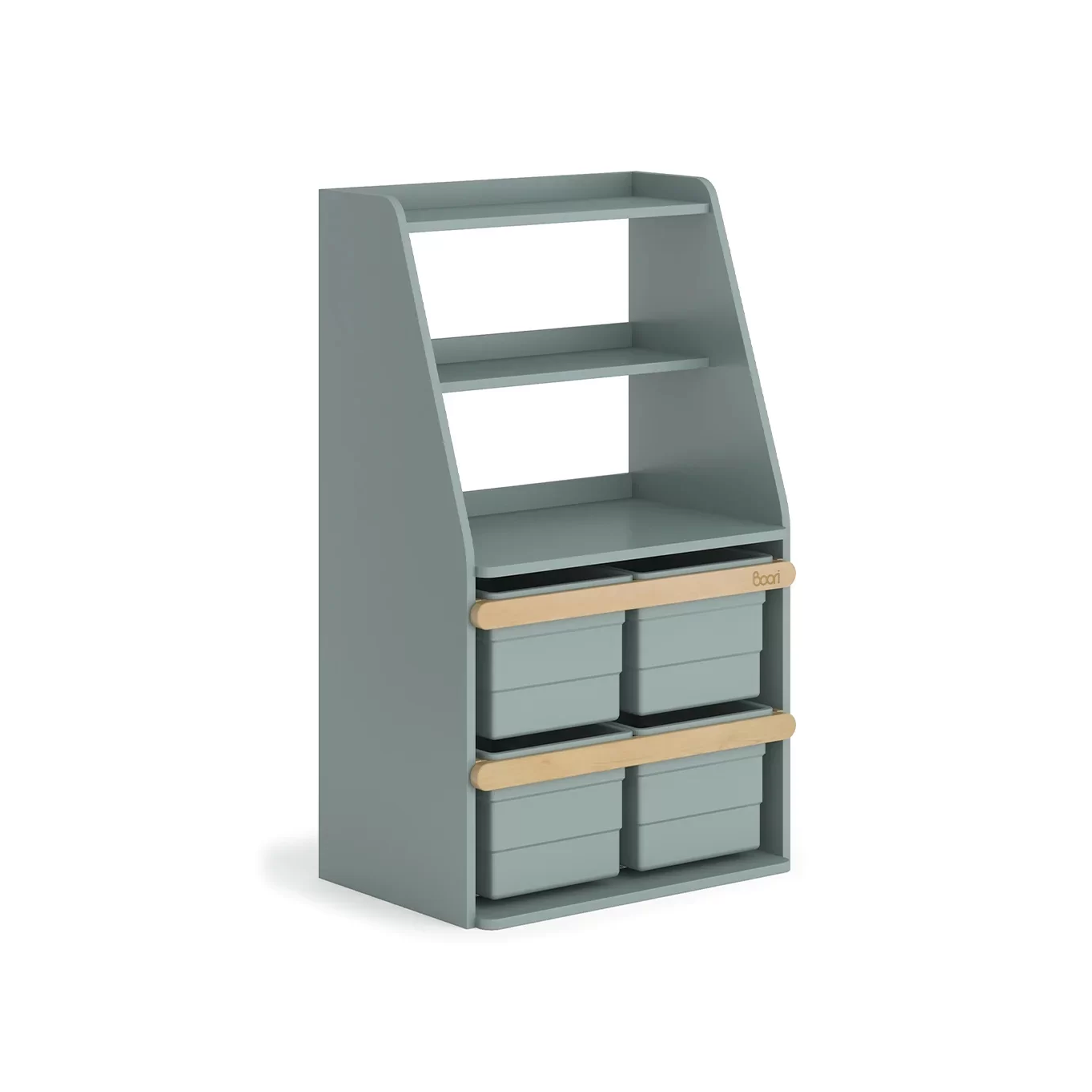 Tidy Integrated Storage Unit - Blueberry, Almond
