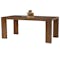 Clarkson Dining Table 1.8m in Cocoa with 4 Imogen Dining Chairs in Chestnut - 2