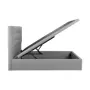 ESSENTIALS Queen Headboard Storage Bed - Mink Grey (Pet Friendly) - 7