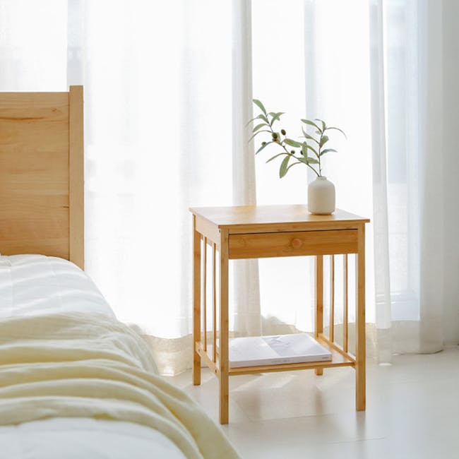 Jaye Bedside Table - 8