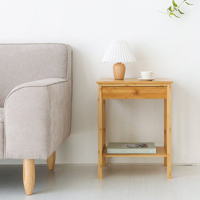 Jaye Bedside Table - 9