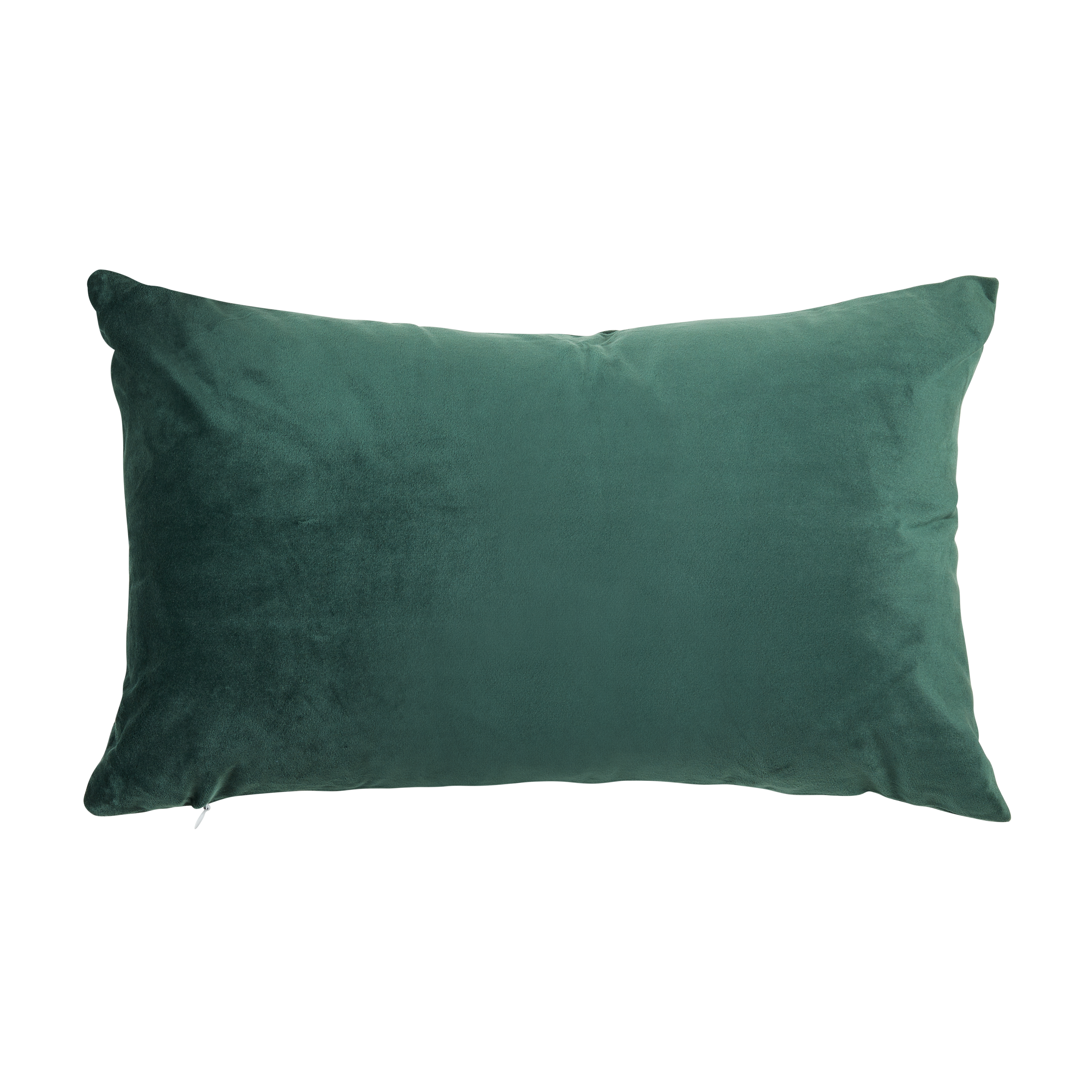 Alyssa Velvet Lumbar Cushion - Emerald