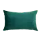 Alyssa Velvet Lumbar Cushion - Emerald
