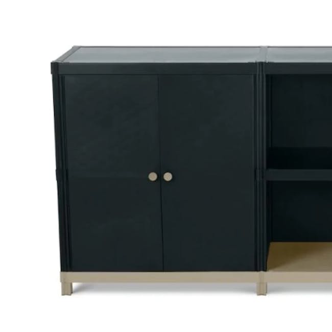 Flo Low Storage Cabinet 1.5m - Night - 3