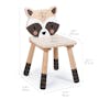 Tender Leaf Forest Chair - Racoon - 2