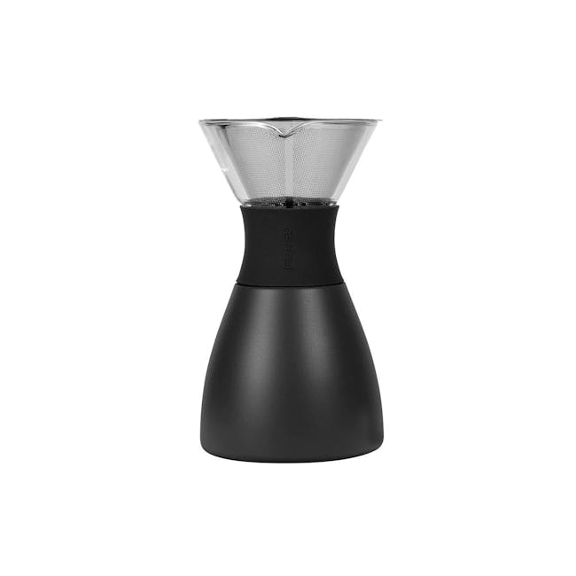 Asobu Pour Over Hot Brew Coffee 1.1L - Black - 0