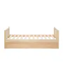 Miko Single Trundle Bed - Natural - 7
