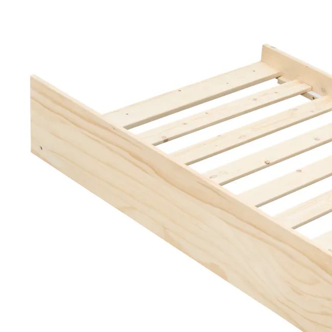 Miko Single Trundle Bed - Natural - 22