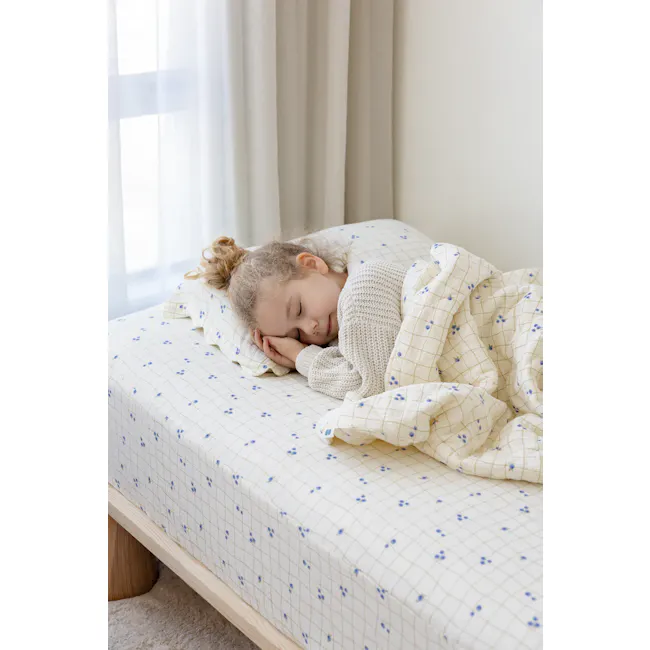 Soft Spot Soft Single Sheet - Blueberries - 3