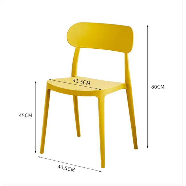 Ferona Stackable Chair - Blue - 5